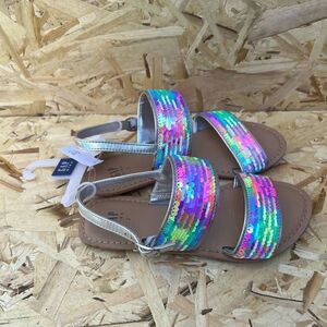 Gap Girls flippy sequin sandals size 2 Kids